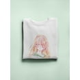 thumbnail image 3 of Anime Schoolgirl In Surprise Sweatshirt Women -Image by Shutterstock, Female Medium, 3 of 4