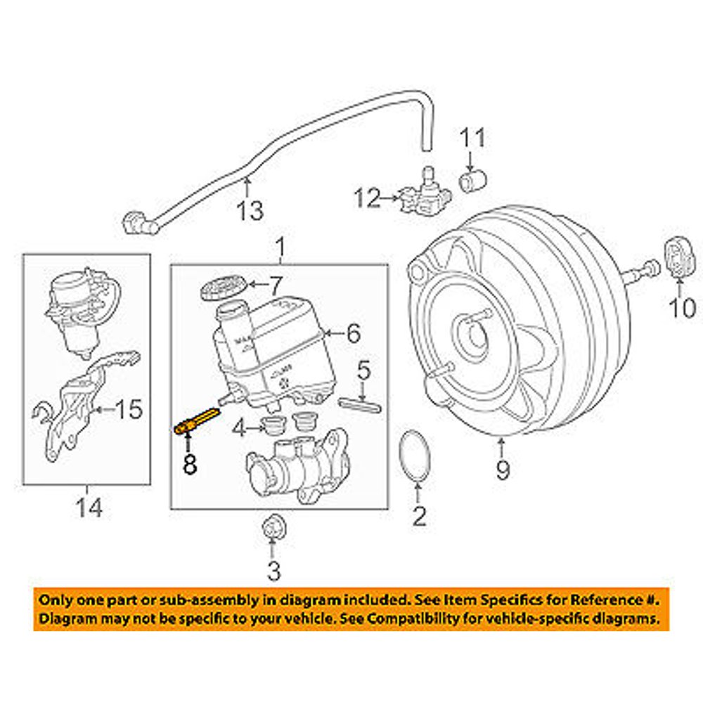 Jeep CHRYSLER OEM 1415 CherokeeBrake System Fluid Level Sensor