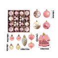 thumbnail image 4 of Cheapark 40-Piece Assorted Shape Christmas Balls Set - Multi-Style Festive Ornaments, Versatile Decor for Christmas Tree & Other Party Celebrations, 4 of 7