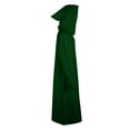 thumbnail image 4 of Hvyesh Unisex Medieval Hooded Robe Halloween Cosplay Costume Renaissance Long Hooded Cloak Gothic Holiday Long Dress Pullover Robe, 4 of 7