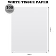 thumbnail image 2 of Papel de seda Wet Strength Yeaqee, 100 hojas, 69 x 49 cm, blanco, 2 of 6