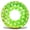 Green, Gold, variant on POZA Rose Gold Inflatable Pool Float Tube - Sparkly Confetti-Filled Polka Dot Swim Ring Pool Float Kids and Adults, UV Resistant Vinyl Ring Floatie for Pools, Beaches or Lakes - 36 Inches