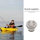 thumbnail image 3 of unbranded Inflable Para Kayak Y Bote Con Adaptador Resistente De Plástico Gris, 3 of 8