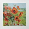 thumbnail image 1 of Smirnov, Igor 12x12 White Modern Wood Framed Museum Art Print Titled - Poppies, 1 of 4