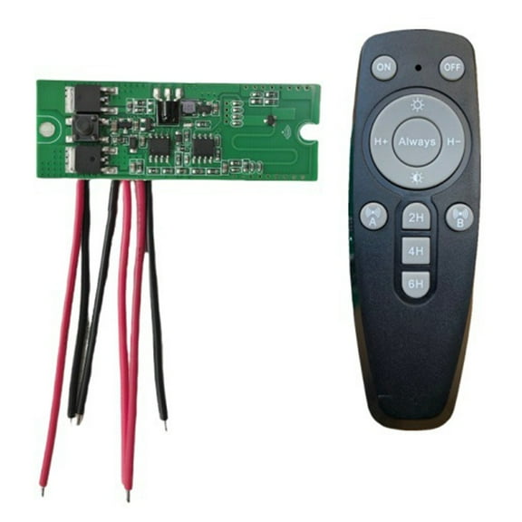 High Power 3.2/3.7V Human Body Induction Solar Lamp Circuit Board Remote Control
