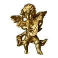 thumbnail image 2 of Lovely Angel Statue Figurines Cherub Wall Sculpture Collections Hand Crafted Artwork Ornaments for Home Living Room Entrance Bar Decoration StyleA, 2 of 7