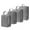 Gray, variant on Compression Packing Cubes For Suitcases Travel 4 Set Expandable Travel Bags Organizer For Luggage(One Size,Beige)