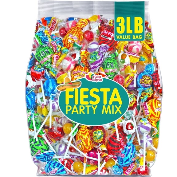 A Great Surprise Assorted Candy Mix, 3 lb Bulk Individually Wrapped Candy Variety Pack for Mother's Day Gifting, Piñatas, Goodie Bags, Candy Bowls, Party Favors & Events