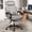 Gray, variant on FelixKing Ergonomic Office Chair with Adjustable Headrest Executive Leather Desk Chair with Flip Up Arms, Comfy Computer Chair with Lumbar Support & Rocking Function for Home Office