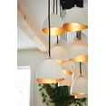 thumbnail image 2 of 35909SHW Hinkley Lighting Nula - 14 Light Linear Chandelier in Modern-Glam Style - 48.5 Inches Wide by 46 Inches High-Shell White Finish, 2 of 10
