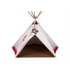 Pacific Play Tents Southwest TeePee - Playhouse Cotton Play Tent, Multi-color
