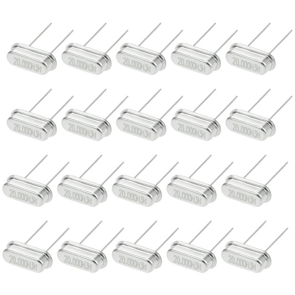 DIP Quartz Crystal Oscillators Resonators 20MHz HC-49S Replacements 20Pcs