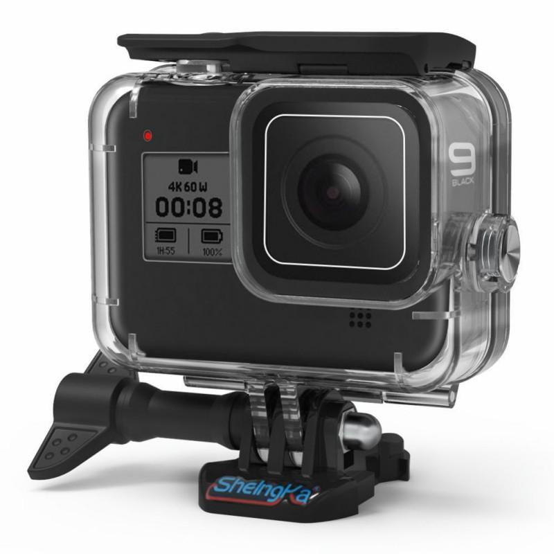 GoPro Hero 9 Waterproof Case Underwater Protective Cover Cage Sports Camera Waterproof Housings for GoPro Accessories 50m