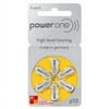Power One Size 10 Hearing Aid Batteries (120)