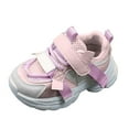 thumbnail image 3 of Sopiago Baby Boy Sneakers Toddler Flashing Walking Shoes Breathable Sport Toddler Tennis Shoes Girl Purple (Toddler/Little kid),8, 3 of 5