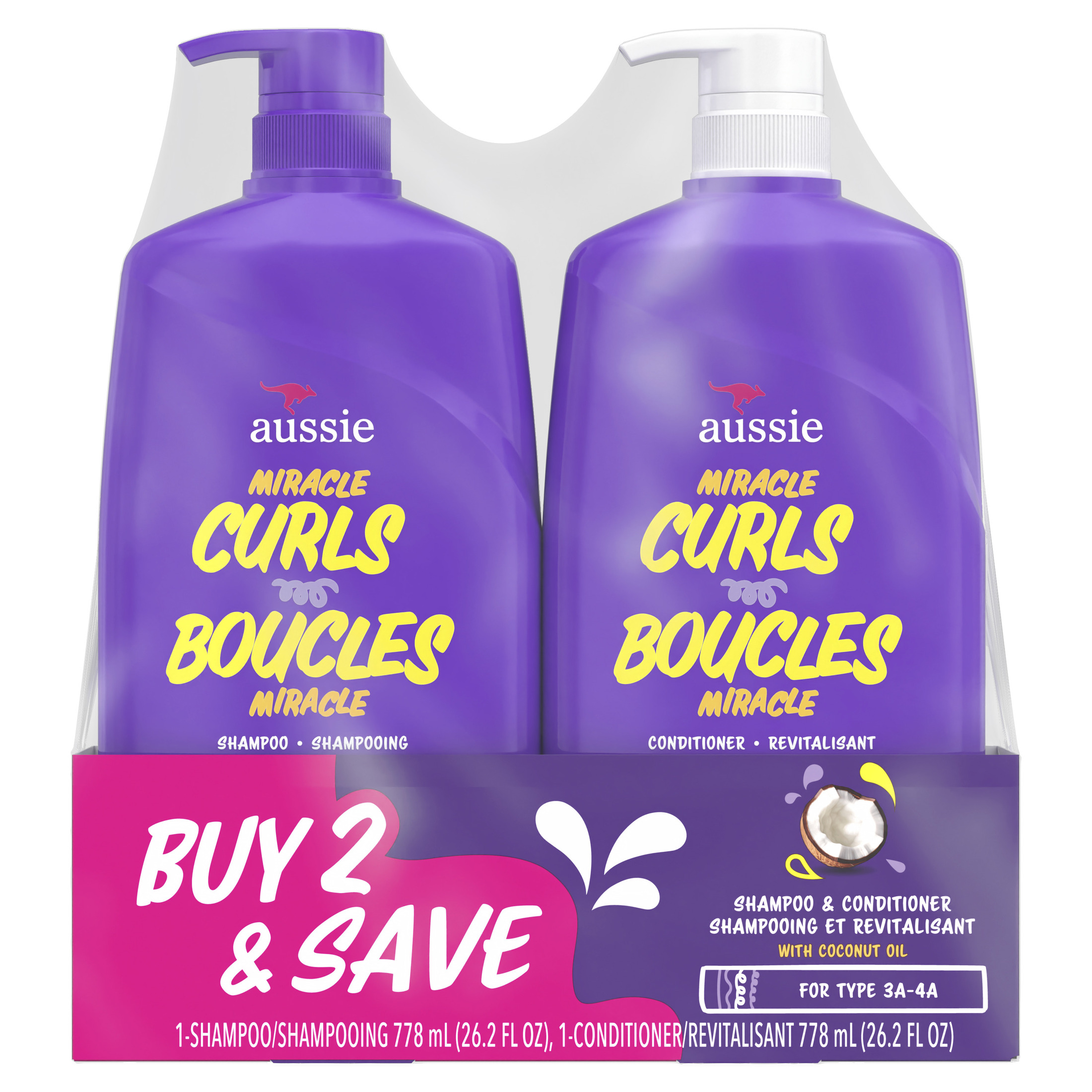 Aussie Miracle Curls Shampoo and Conditioner Dual Pack photo 8