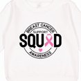 thumbnail image 3 of Inktastic Breast Cancer Support Squad Toddler Sweatshirt, 3 of 4