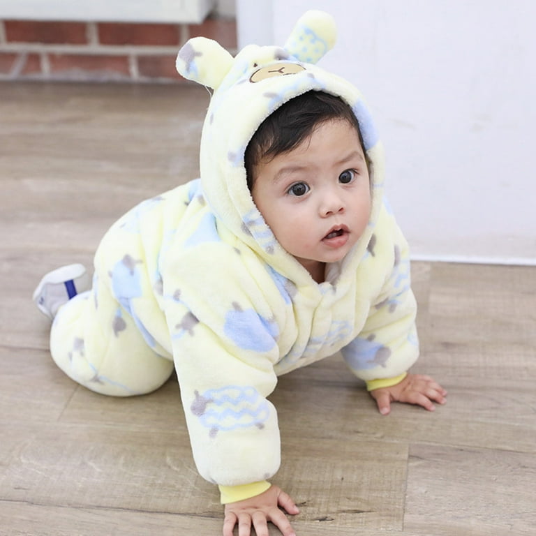 Baby Clothes Winter Coats Cute Newborn Infant Jumpsuit Snowsuit