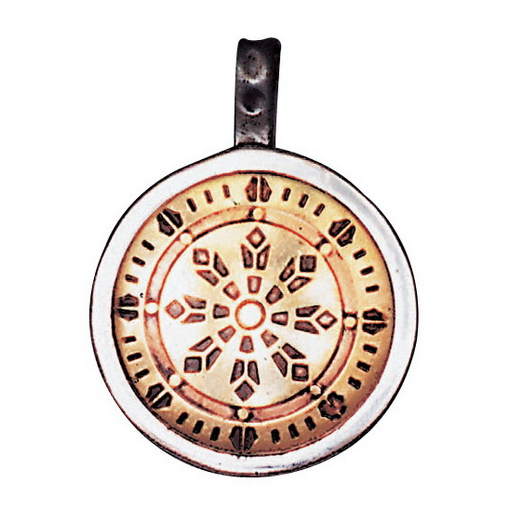 Wheel of Law Talisman for Health, Wealth, & Happiness