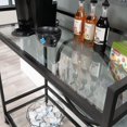 thumbnail image 2 of Sauder La Collection International Lux Desserte bar, Finition Black, 433830, 2 of 9