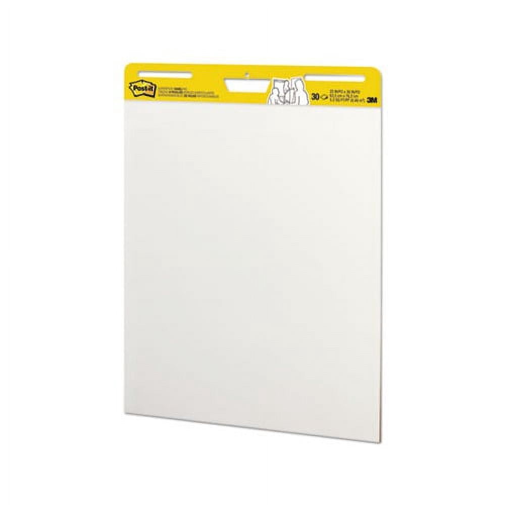 Self-Stick Easel Pads 25 x 30, White, 30 Sheets, 2/Carton
