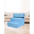 thumbnail image 5 of Pet Ladder Cover Lightweight Pet Stairs Cover Detachable Zippered Mesh Fabric Cover Non-Slip Dog Stairs Cover Washable Dog Ramp Stair Cover for High Beds and Couches, 5 of 5