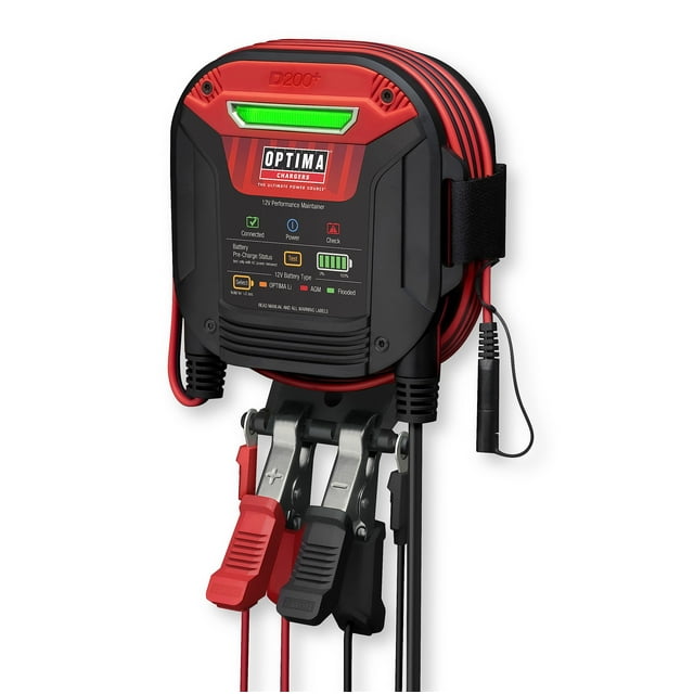 Mantenedor de baterías y cargador de litio OPTIMA D200+ 12V