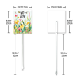 thumbnail image 6 of Eveokoki No Mow Sign with Stake, 7 Inches by 8.8 Inches - Aluminum - No Mow May Yard Sign for Lawn, 6 of 6