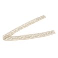 thumbnail image 3 of 2 Yards Pearl Lace Sewing Trim Pearl Beige Ribbon Pearl Lace Trim Ribbon Embroidered Lace Edge Ribbon For DIY Costume Dress Sewing Supplies Craft, 3 of 8