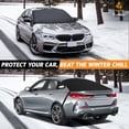 thumbnail image 2 of Protector de nieve para parabrisas de coche EcoNour, paquete delantero y trasero, XXL, 2 of 7