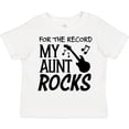 thumbnail image 3 of Inktastic For the Record, My Aunt Rocks Boys or Girls Toddler T-Shirt, 3 of 5