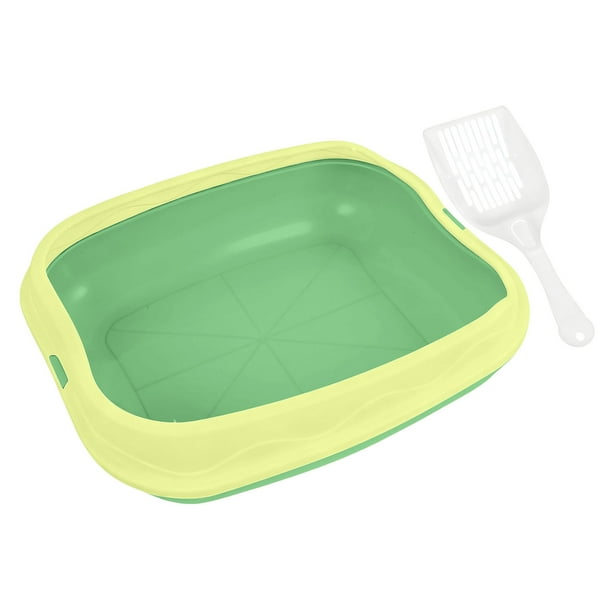 de arena para gatos semicerrada, adecuada para neutralizar olores, materiales transpirables y fácil de observar
