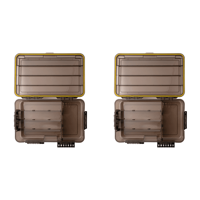 Caja Aparejos Pesca Señuelos Portátil Accesorios para Equipos (L)