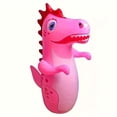 thumbnail image 5 of LULUMAOQU 2 pack Inflatable Dinosaur Toys, Kids Wobble Punching Bags, for Outdoor Play Fitness, Perfect Gifts for Boys Girls Parties & Parent-Child Time, 5 of 9