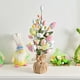 thumbnail image 5 of Adornos decorativos de rama de flor de huevo de Pascua simulados para fiesta en casa, 5 of 6