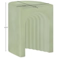 thumbnail image 3 of Meridian Furniture Avenda Green Indoor/Outdoor Concrete End Table, 3 of 10