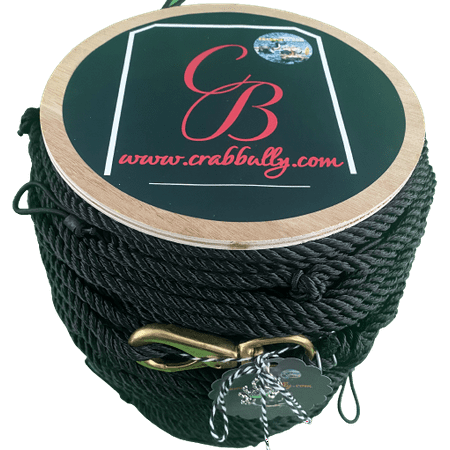 

600 Black 1/4 3 Strand Medium-Soft lay Twisted 1/8 trotline (FREE SHIPPING!)