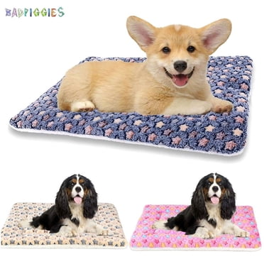 Deago Ultra Soft Pet Dog/Cat Bed | Reversible Fleece Crate Bed Mat ... - Soft Fleece Crate Liner For Small Dogs With Covers
