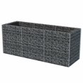thumbnail image 2 of vidaXL Gabion Raised Bed Steel 270x90x100 cm, 2 of 4