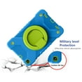 thumbnail image 7 of Dteck Case for Samsung Galaxy Tab A 8.0 SM-T290/T295/T297 (2019), Heavy Hybrid Rugged Shockproof Case with Handle Kickstand/Adjustable Shoulder Strap, Blue+Green, 7 of 7