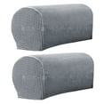 thumbnail image 2 of Arm Rest Covers Set, Pack of 2 Stretch Armchair Arm Covers Soft Polyester Arm Caps Non Slip Furniture Protector for Chair, Sofa, Couch, 2 of 7