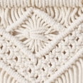 thumbnail image 2 of Nvzi 2 piezas de macramé para colgar en la pared, tejido bohemio, decoración del hogar, apartamento, dormitorio, regalo para mamá adolescente, 7,9" de ancho x 13,8" de largo, A, 2 of 4