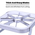thumbnail image 3 of 5in1 Stainless Steel Fruit And Vegetable Slicer With Handle Kitchen Tool, 3 of 7