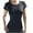 Womens Clothing Black, variant on Womens Quick Dry T-Shirts, Athletic Workout Tops for Women Summer Casual Slimming Fit Solid Color Crewneck Short Sleeve Shirts S-XL