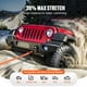 thumbnail image 4 of VEVOR Cuerda de remolque de recuperación cinetica de 1" x 20', 38 000 lb, correa de remolque todoterreno de alta resistencia, correa de remolque de energía de elasticidad extrema del 30 % para Jeep, 4 of 9