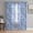 Blue, Navy, White, variant on Abstract Tribal Arrows Sheer Curtains 45 Inch Length 2 Panels Set, Boho Middle Century Sand Vertical Voile Window Treatment Rod Pocket Small Kitchen Curtains Drapes for Bedroom 52"x45"x2