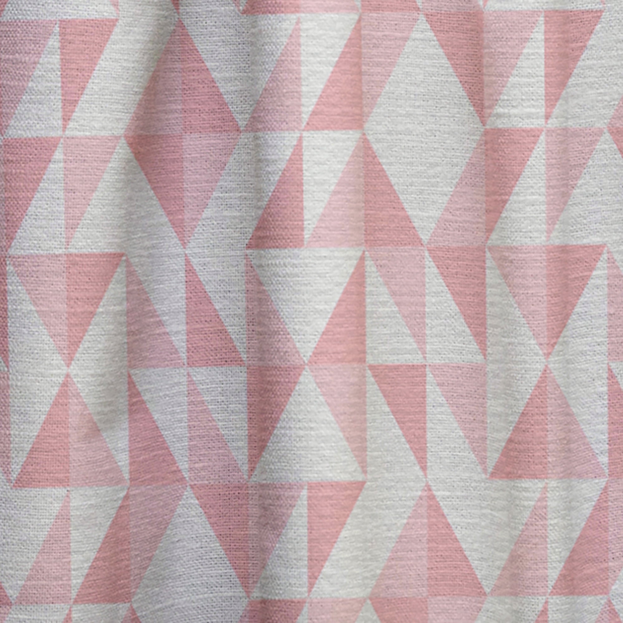 Designart 'Abstract Patchwork Quilting, Geometric Pattern' Mid-Century Modern Curtain Panel