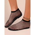 thumbnail image 1 of Womens Synthetic Slip On Ballet Flats Round Toe Summer Black Size EU 39, 1 of 6