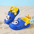 thumbnail image 5 of Zapatos con agujeros para niños de verano, sandalias y pantuflas para bebés, sandalias y pantuflas Baotou para niños pequeños de dibujos animados de fondo suave para el hogar interior (longitud interi JFHHH pequeña, 5 of 5