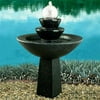Nesting Bowls Outdoor Fountain, 3.4' Tall